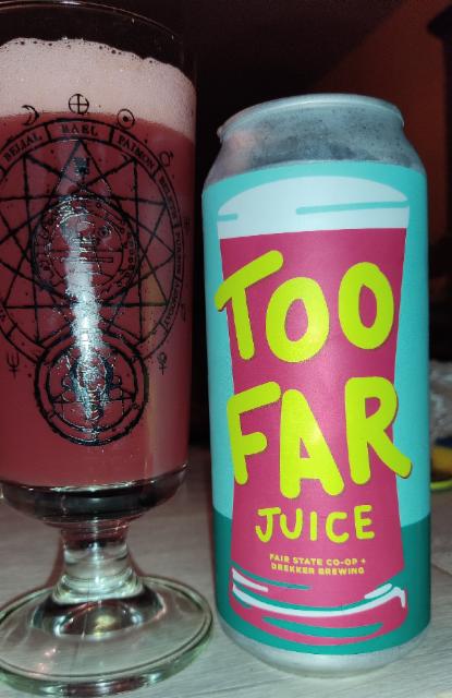 too far juice 5.9%, Drekker Brewing Company, United States