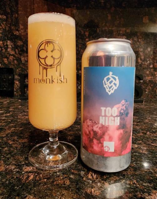 Too High 10.2%, Monkish Brewing Company, United States