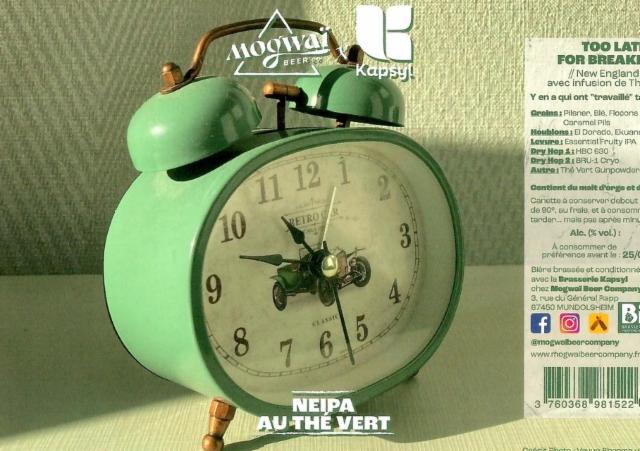 Too Late For Breakfast 7.6%, Mogwaï Beer Company, France