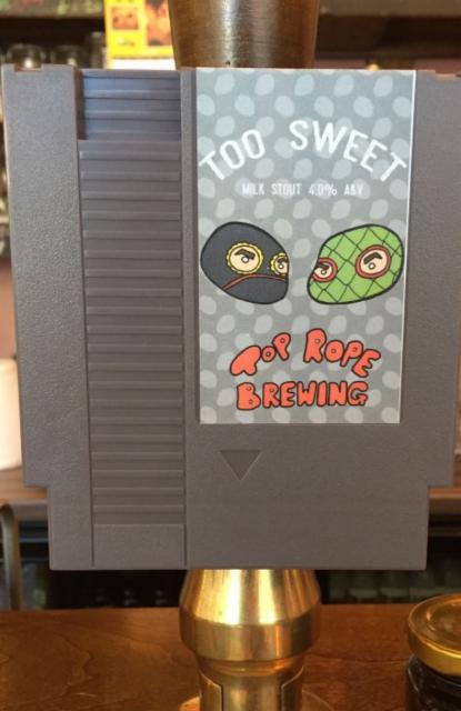 Too Sweet 4.0%, Top Rope Brewing, England
