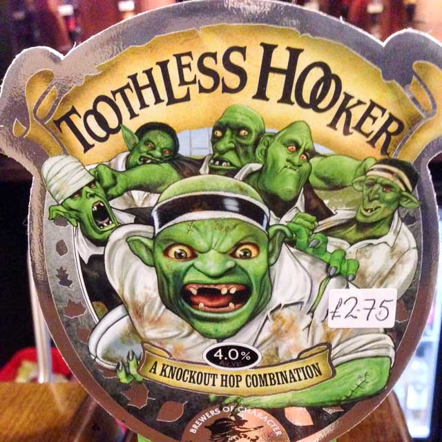 Toothless Hooker 4.0%, Wychwood Brewery (Marston's Brewery), England