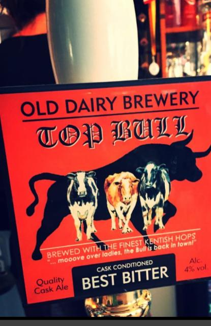 Top Bull 4.0%, Old Dairy Brewery, England