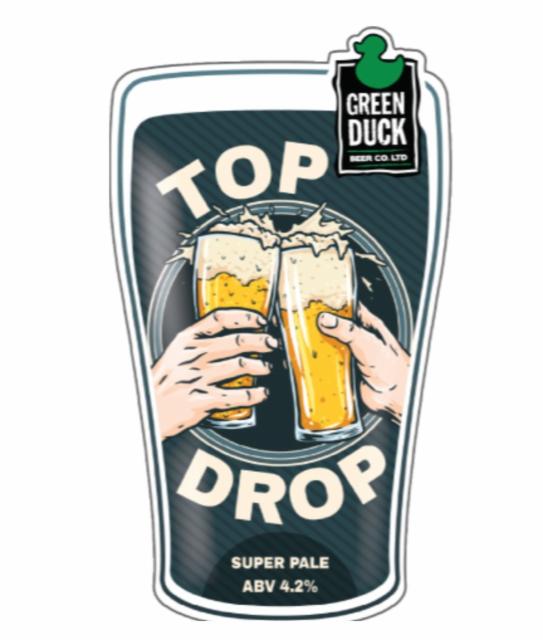 Top Drop 4.2%, Green Duck Beer Co., England