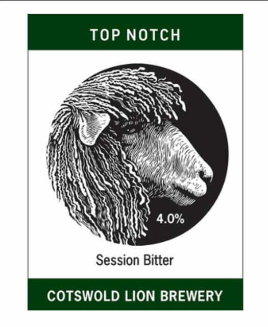 Top Notch 4.0%, Cotswold Lion Brewery, England