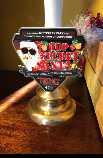 Top Secret Santa 4.0%, Tring Brewery, England