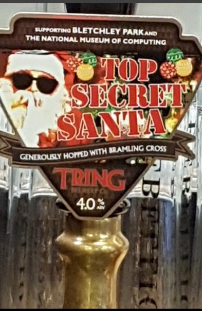Top Secret Santa 4.0%, Tring Brewery, England