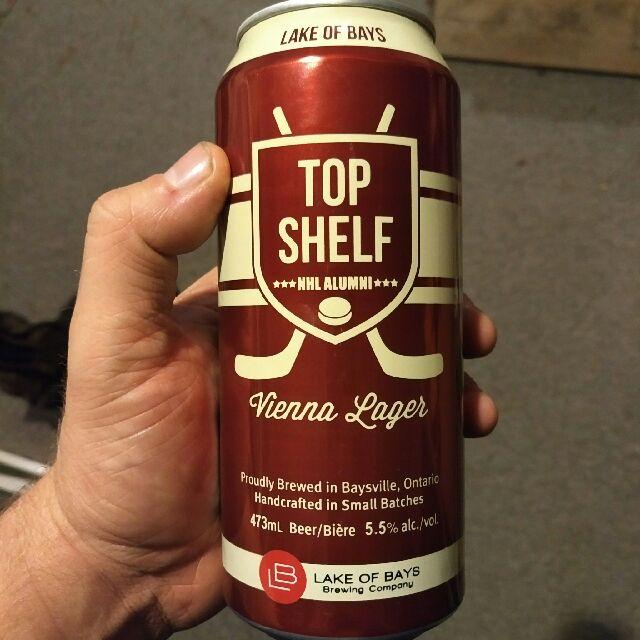 Top Shelf 5.5%, Lake of Bays Brewing Company, Canada