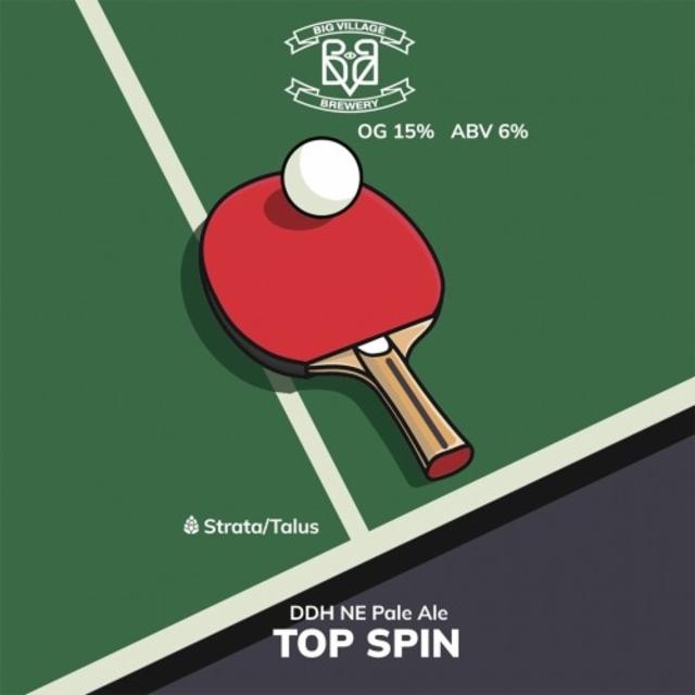 Top Spin 6.0%, Big Village Brewery, Russia