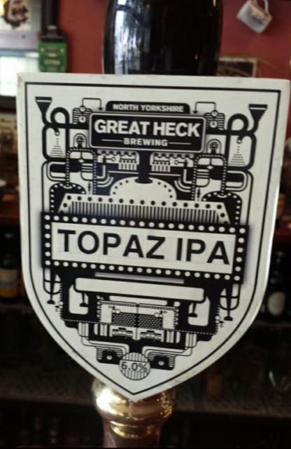 Topaz IPA 6.0%, Great Heck Brewery, England