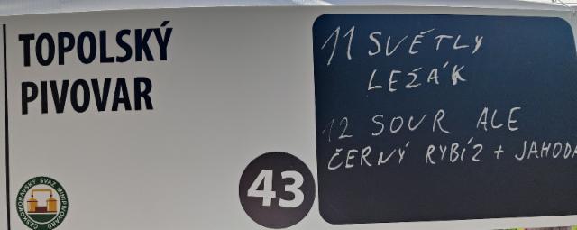 Topolská Světlá 11°, Topolský Pivovar