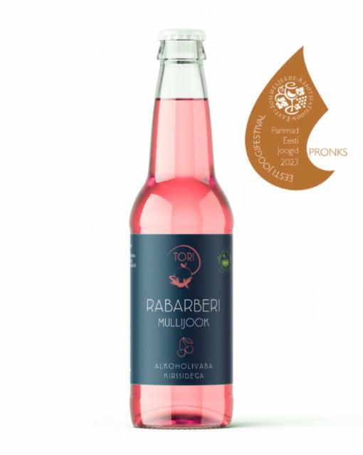 Tori Rabarberi mullijook (alkoholivaba) kirssidega, Tori Jõesuu Siidri- Ja Veinitalu