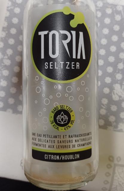 Toria Seltzer 4.5%, Brasserie Toria, France