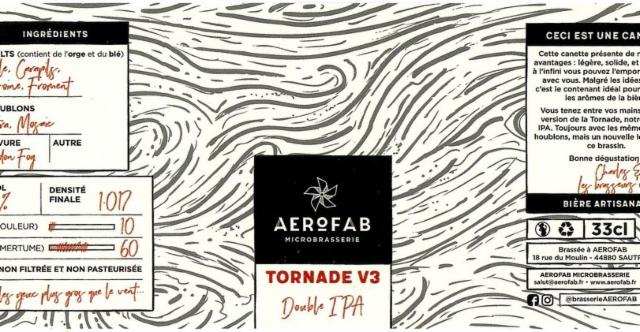 Tornade V3 8.0%, Aerofab, France