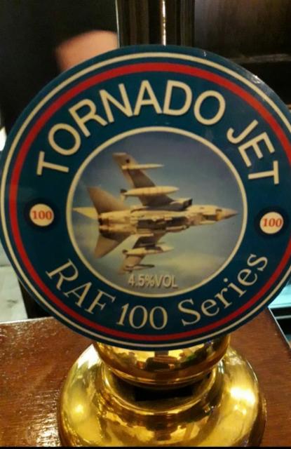 Tornado Jet RAF 100 Series 4.5%, Milestone Brewery, England