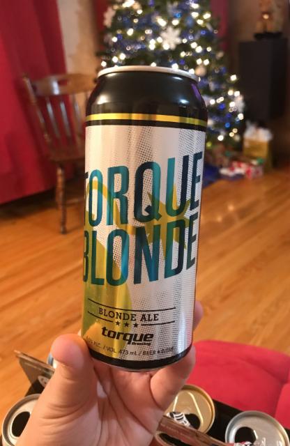 Torque blonde ale 4.5%, Torque Brewery, Canada