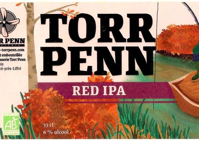 Torr Penn Red IPA 6.0%, Brasserie Torr Penn, France