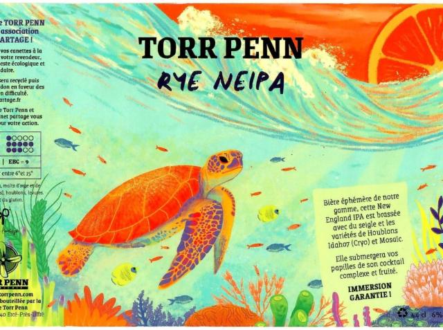 Torr Penn Rye NEIPA 6.0%, Brasserie Torr Penn, France