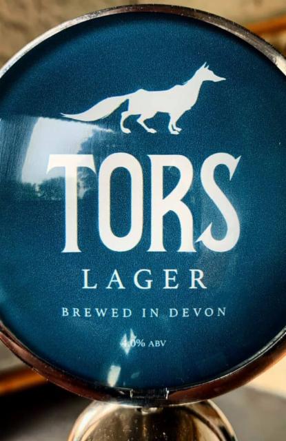 Tors Lager 4.0%, Dartmoor Brewery Ltd., England