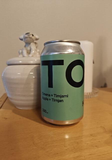 Tosi Hard Seltzer: Omena + Timjami 4.0%, Ägräs Distillery, Finland