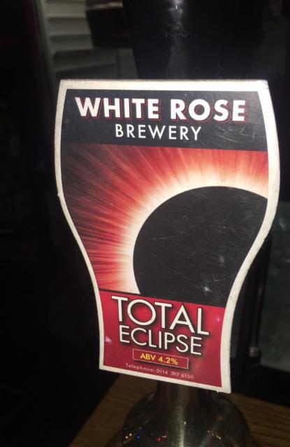 Total Eclipse 4.2%, White Rose Brewery, England