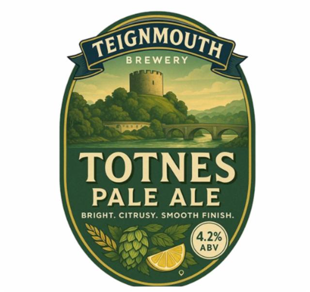 Totnes Pale Ale 4.2%, Teignmouth Brewery, England