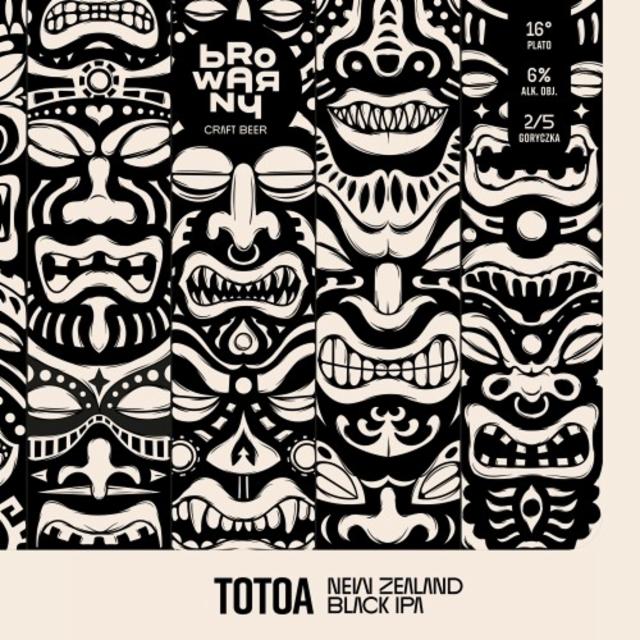 Totoa 6.0%, Browarny Craft Beer, Poland
