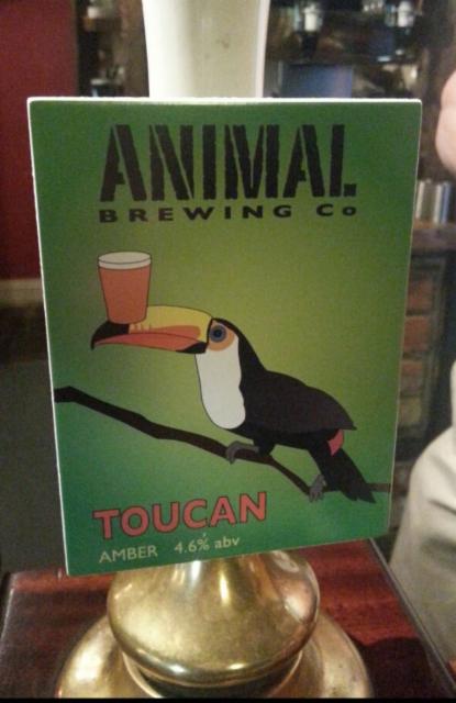 Toucan 4.6%, Animal Brewing Co., England