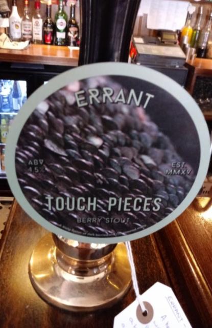 Touch Pieces 4.5%, Errant Brewery, England