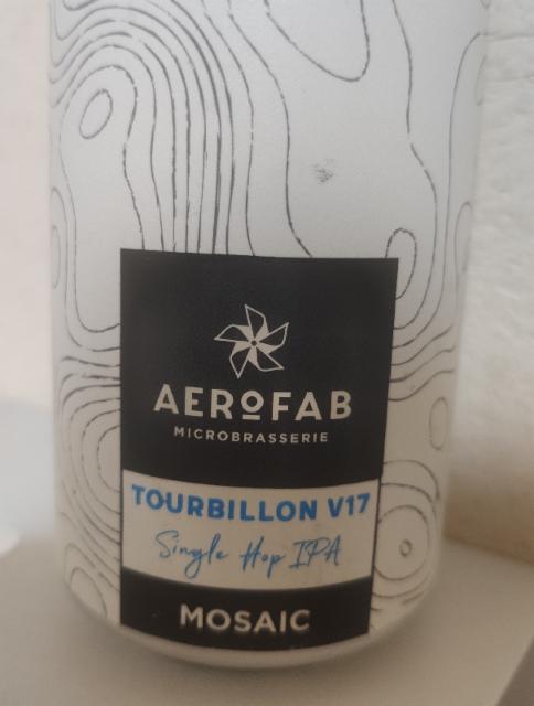 TOURBILLON V17 Single Hop IPA 6.0%, Aerofab, France