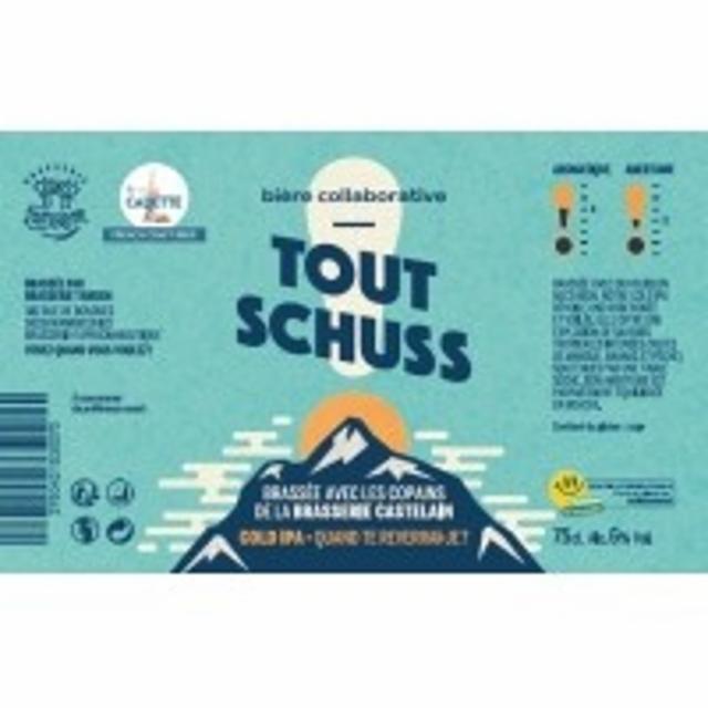 Tout Schuss 6.0%, Brasserie Tandem, France
