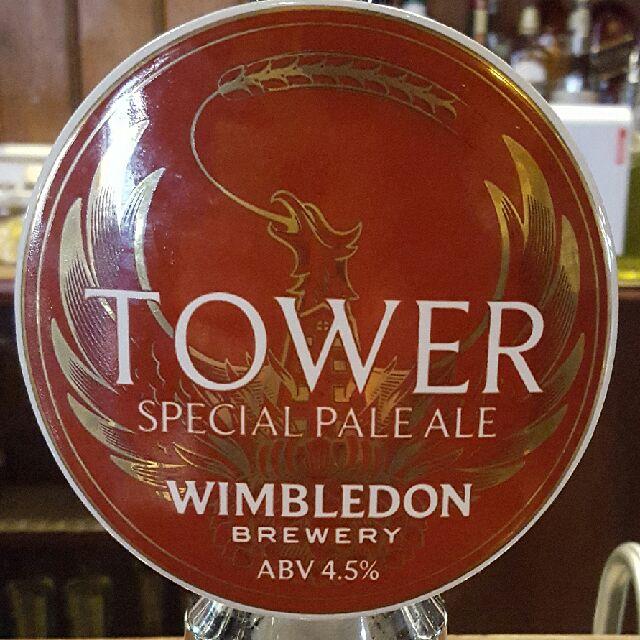 Tower Special Pale Ale 4.5%, Wimbledon Brewery, England