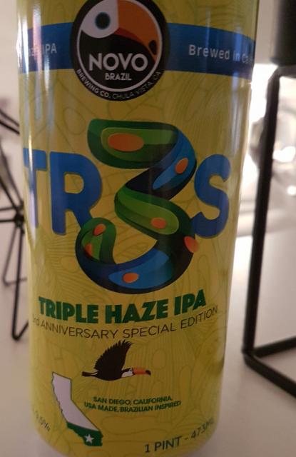 Tr3s 9.5%, Novo Brazil Brewing Co, United States