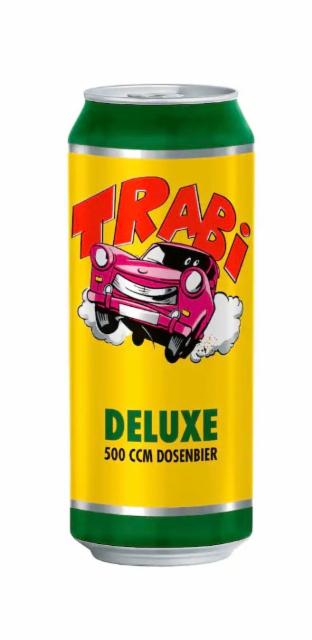 Trabi Deluxe 500 ccm Dosenbier 5.3%, Mauritus Brauerei Zwickau, Germany