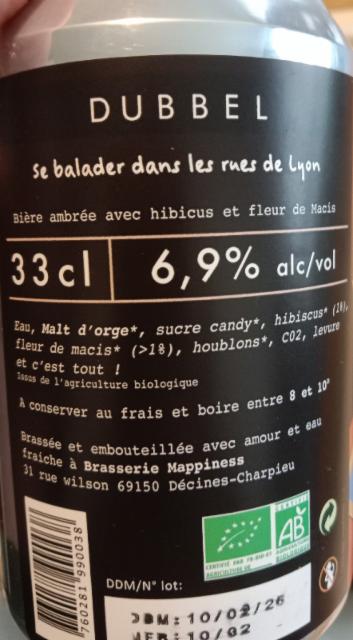Traboule 6.9%, Mappiness [Closed], France