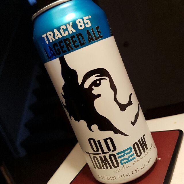 Track 85 Lagered Ale 4.5%, Old Tomorrow, Canada
