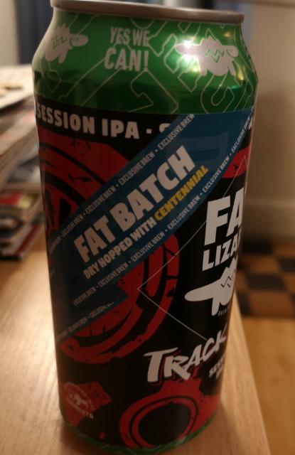 Track Day Fat Batch Dry Hopped with Centennial 4.9%, Fat Lizard Brewing Co., Finland