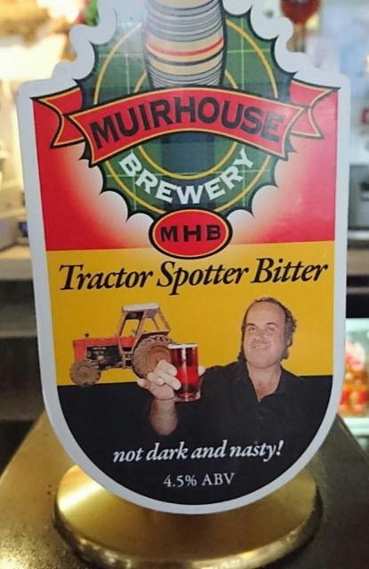 Tractor Spotter Bitter 4.5%, Muirhouse Brewery, England