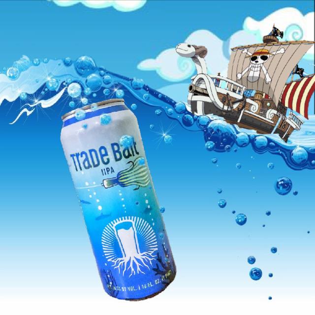 Trade Bait IIPA 8.1%, Burgeon Beer Co, United States