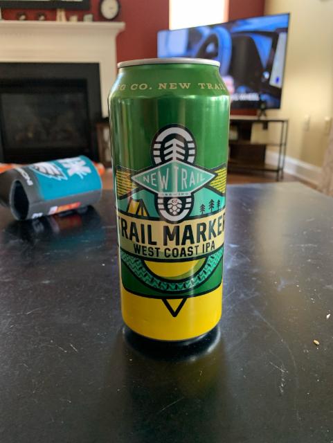 Trail Marker West Coast IPA, New Trail Brewing Co