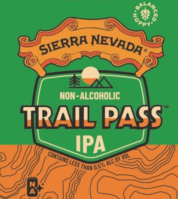 Trail Pass IPA 0.5%, Sierra Nevada Brewing Company, United States