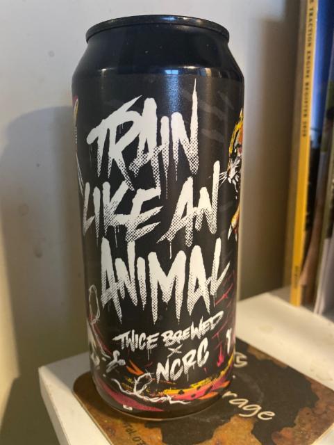 Train Like An Animal 4.4%, Twice Brewed Brew House, England