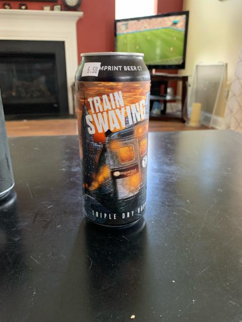 Train Swaying Triple Dry Hopped 8.2%, Imprint Beer Co., United States