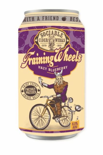 Training Wheels 6.0%, Sociable Cider Werks, United States
