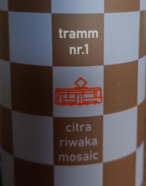 Tramm #1: Citra, Riwaka, Mosaic 6.5%, Tuletorn Brewing, Estonia