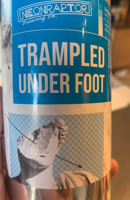Trampled under foot 9.0%, Neon Raptor Brewing Co., England