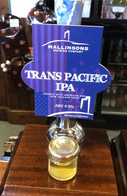 Trans Pacific IPA 4.5%, Mallinsons Brewing Company, England