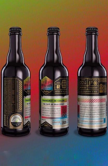 Transmit In Color (2020) 14.7%, Bottle Logic Brewing, United States