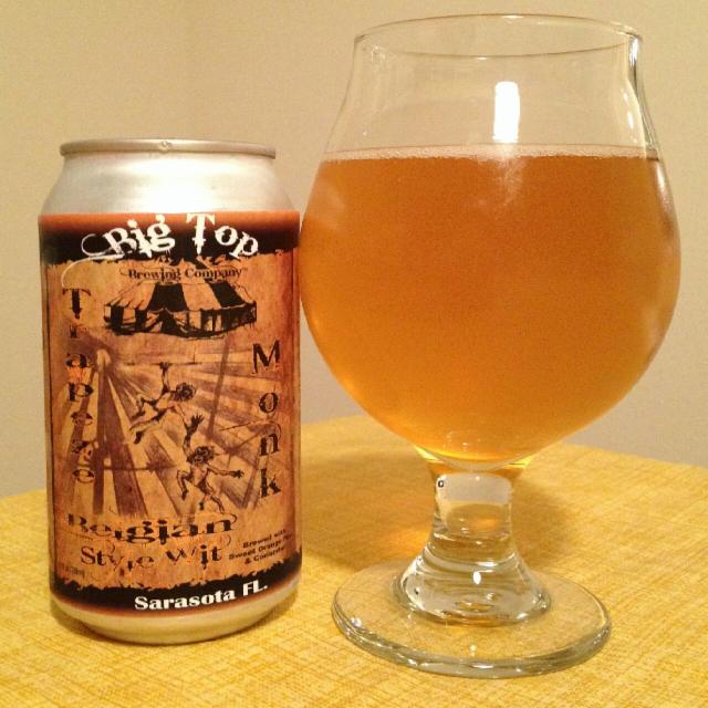 Trapeze Monk 5.1%, Big Top Brewing Company, United States