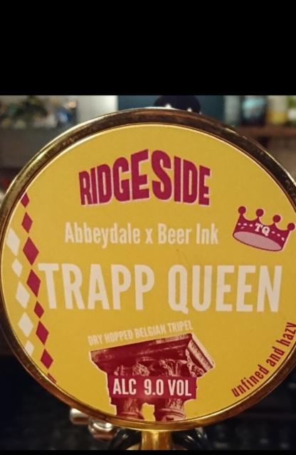 Trapp Queen 9.0%, Ridgeside Brewery, England