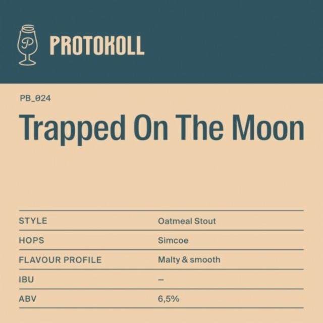 PB_024 Trapped On The Moon 6.5%, Protokoll Brewery, Germany